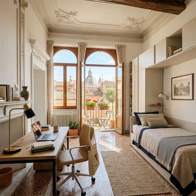 Shared flat for students in Rome